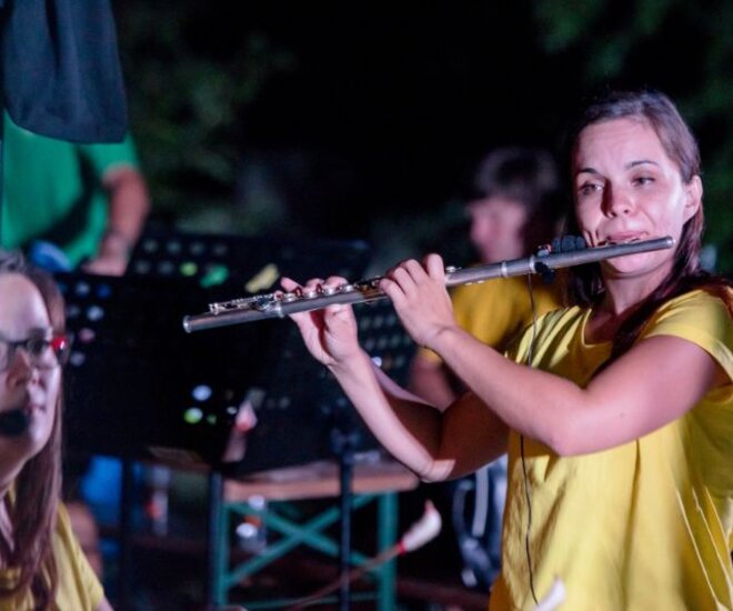 Koncert kapel Děvčice a Frajeři